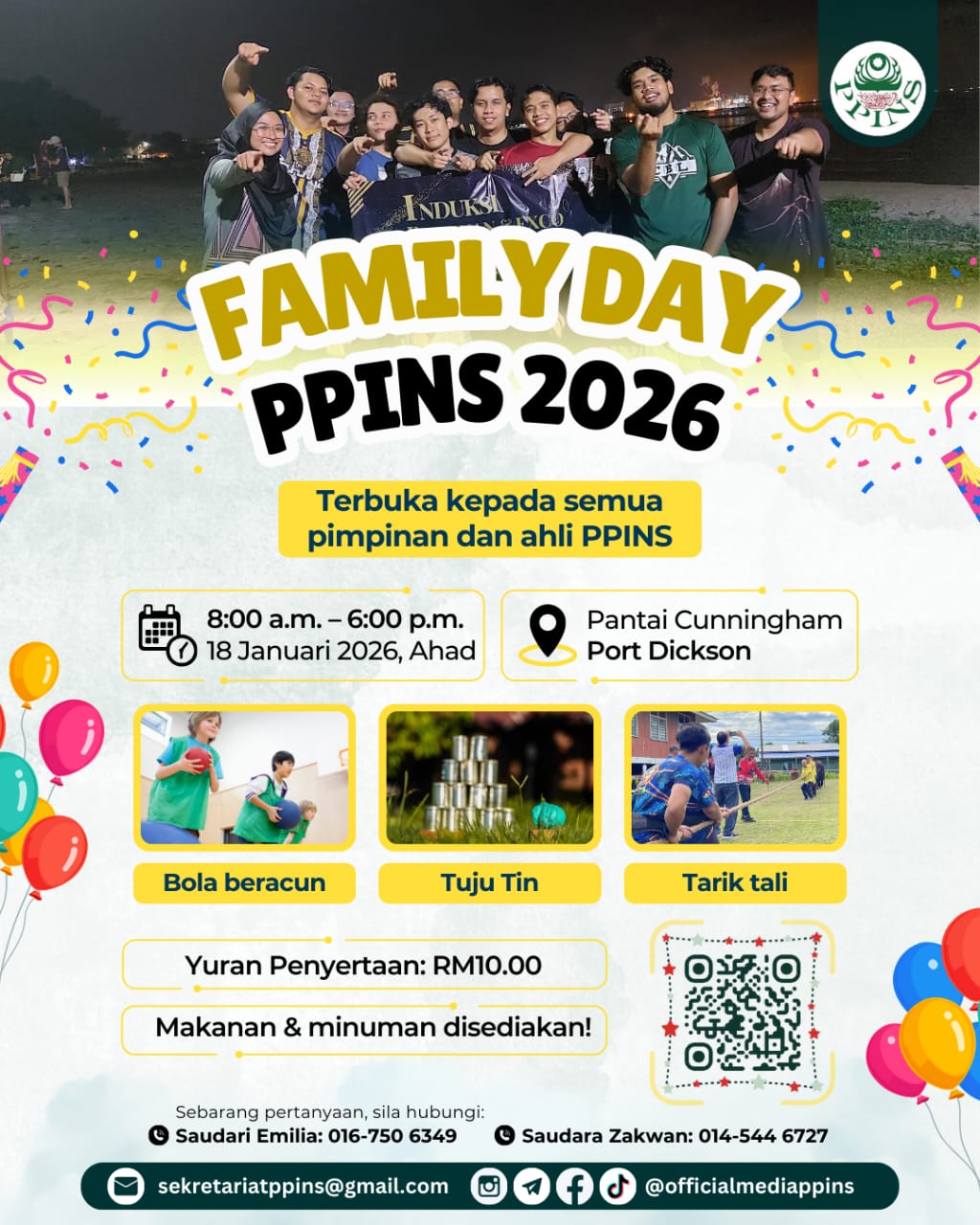 FAMILY DAY PPINS 2026